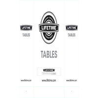 Table Klapptisch Lifetime 182 x 73,5 x 76 cm Stahl Kunststoff