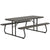 Table Klapptisch Lifetime Holz Braun Picnic Stahl Kunststoff 183 x 74 x 145 cm