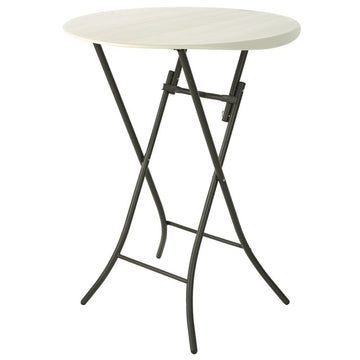 Beistelltisch Lifetime Creme 84 x 110 x 84 cm Stahl Kunststoff
