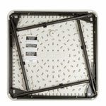 Kindertisch Lifetime Biegsam Weiß Stahl Kunststoff 61 x 61 x 53,5 cm