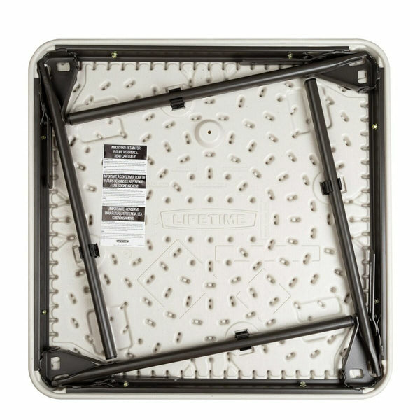 Kindertisch Lifetime Biegsam Weiß Stahl Kunststoff 61 x 61 x 53,5 cm