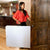 Table Klapptisch Lifetime Weiß rechteckig Stahl Kunststoff 185 x 76 x 74 cm