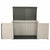 Schrank Lifetime Außenbereich horizontal Stahl Kunststoff 190 x 106 x 131 cm
