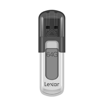 USB Pendrive Lexar JumpDrive V100 Weiß Grau 64 GB