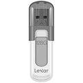 USB Pendrive Lexar JumpDrive V100 Weiß Weiß/Grau 128 GB