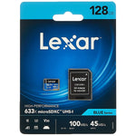 USB Pendrive Lexar 633x Schwarz/Blau 128 GB