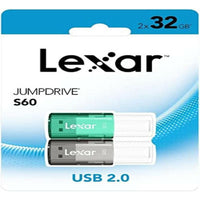 USB Pendrive Lexar JUMPDRIVE S60 grün Grau 32 GB