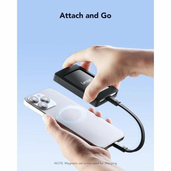 Externe Festplatte Lexar LSL500M001T-RNBNG Schwarz 1 TB