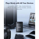 Externe Festplatte Lexar LSL500M001T-RNBNG Schwarz 1 TB