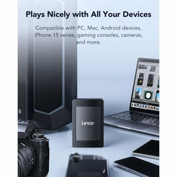 Externe Festplatte Lexar LSL500M001T-RNBNG Schwarz 1 TB