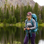 Sportrucksack Osprey Renn  Hellblau 50 L