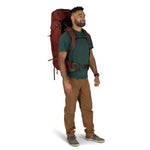 Wanderrucksack Osprey Aether 65 Rot 65 L