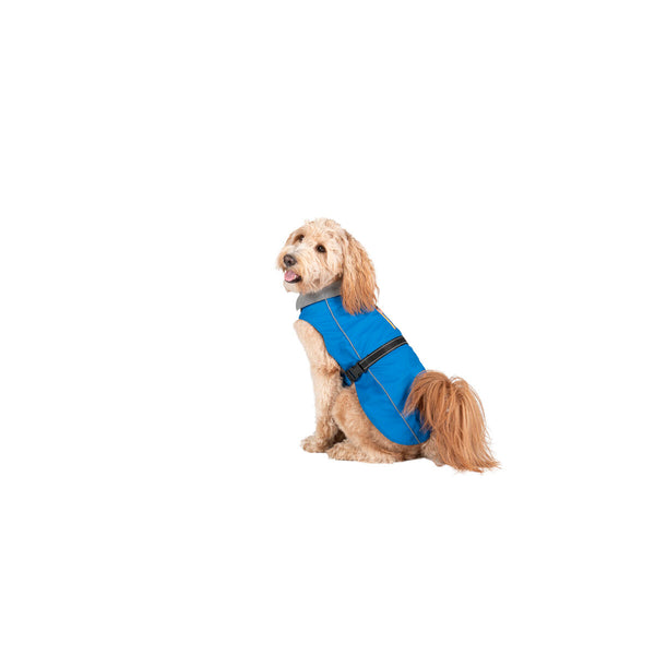 Regenmantel für Hunde Dog Gone Smart Blau 60 cm