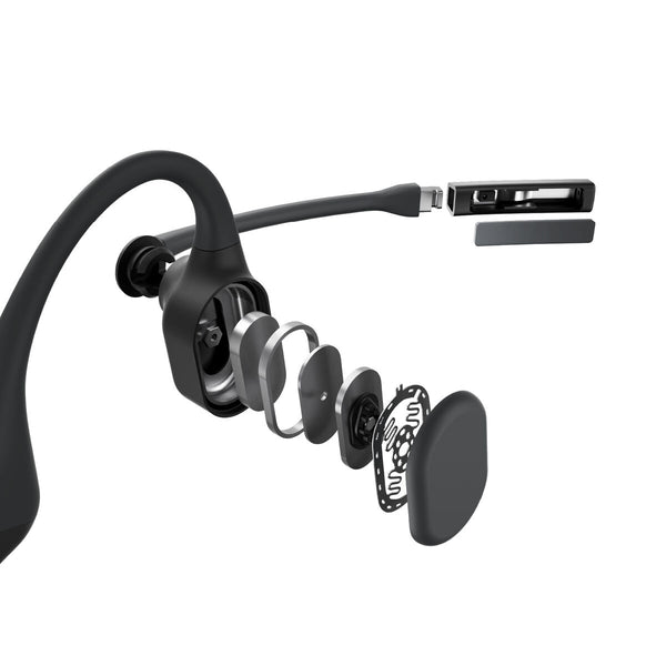 Bluetooth Kopfhörer mit Mikrofon Shokz CG72382 Schwarz