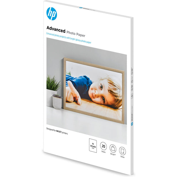 Satiniertes Photopapier HP Q8697A