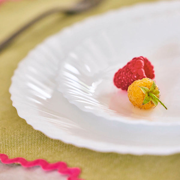 Geschirr Luminarc Feston Weiß Glas 18 Stücke