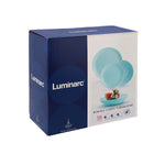 Geschirr Luminarc Diwali Turquesa türkis Glas 18 Stücke