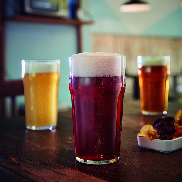 Bierglas Arcoroc Nonic Durchsichtig Glas 340 ml (24 Stück)