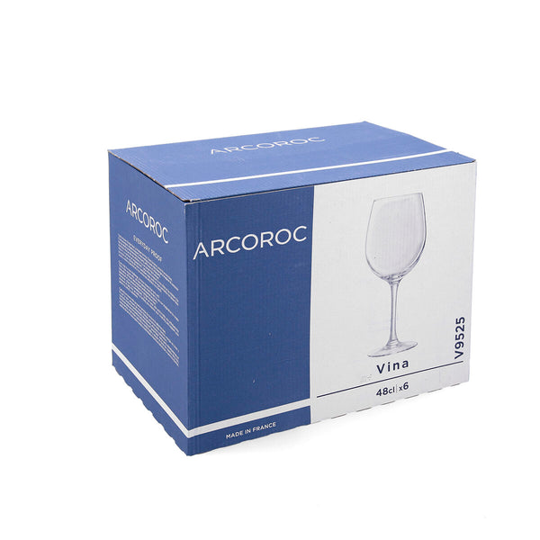 Weinglas Arcoroc Vina Durchsichtig Glas 480 ml (6 Stück)