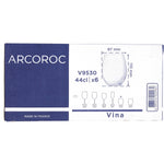 Wasserglas Arcoroc Vina Durchsichtig Glas 440 ml (6 Stück)