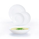 Geschirr Luminarc Apy Weiß Glas 18 Stücke
