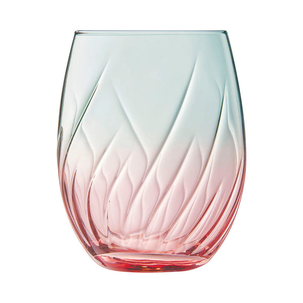 Wasserglas Cristal d’Arques Paris Swirly Spring Rosa Glas 360 ml (4 Stück)