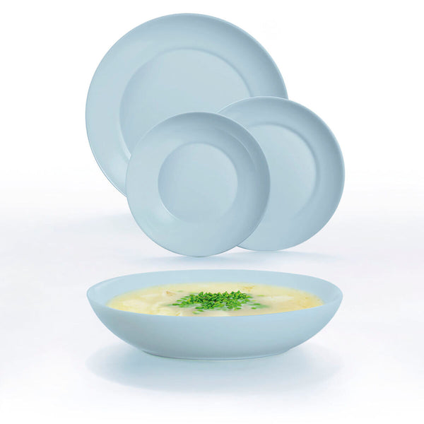 Geschirr Luminarc Apy Paradise Azul Blau Glas 18 Stücke