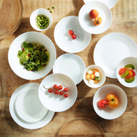 Salatschüssel Luminarc Zelie Weiß Glas 18 cm