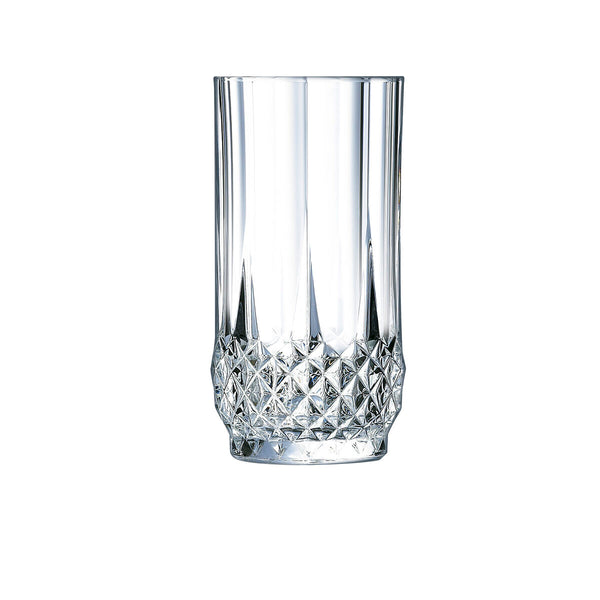 Trinkglas Cristal d’Arques Paris Longchamp Durchsichtig Glas 6 Stück 280 ml (Pack 6x)