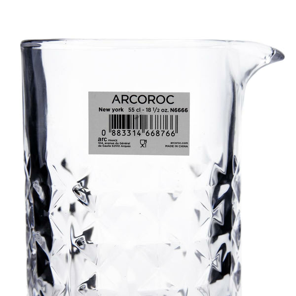 Cocktail-Shaker Arcoroc New York Durchsichtig Glas 550 ml (0,55 L)