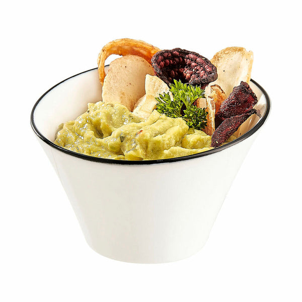 Schüssel für Vorspeisen Arcoroc Appetizer Filet Bl zweifarbig aus Keramik 9,5 cm Aperitif (6 Stück)