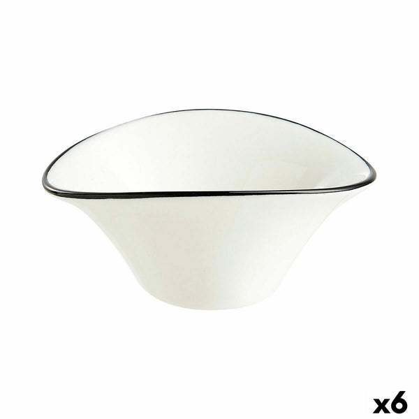Satz für Appetithäppchen Arcoroc Appetizer Filet Bl zweifarbig aus Keramik Aperitif (6 Stück)