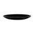 Flad plade Arcopal Schwarz Glas (Ø 25 cm)