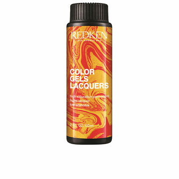 Dauerhafte Coloration Redken COLOR GELS LACQUERS #6CB-Amber glaze (3 Stück)