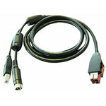 USB-Kabel HP Cable en Y con alim. USB Schwarz
