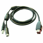 USB-Kabel HP Cable en Y con alim. USB Schwarz