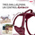 Hundegeschirr Company of Animals Burgunderrot M 35-55 cm
