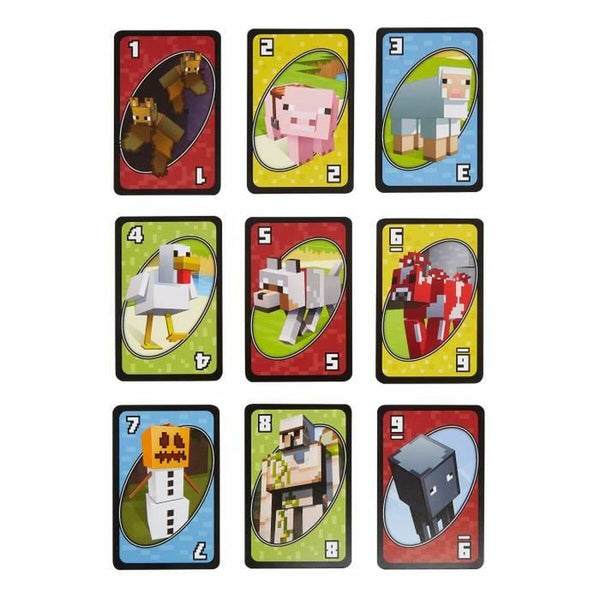 Tischspiel Mattel Uno Minecraft