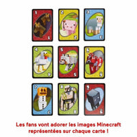 Tischspiel Mattel Uno Minecraft
