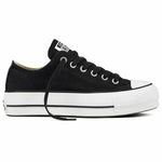 Casual Damenturnschuh Chuck Taylor All Star Platform Converse Schwarz (38)