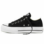 Casual Damenturnschuh Chuck Taylor All Star Platform Converse Schwarz (38)