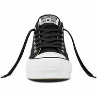 Casual Damenturnschuh Chuck Taylor All Star Platform Converse Schwarz (38)