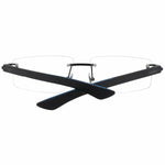 Brillenfassung Longines LG5007-H-56002 Schwarz ø 56 mm