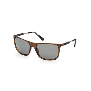 Herrensonnenbrille Timberland Timberland D Polarizada grün Ø 62 mm