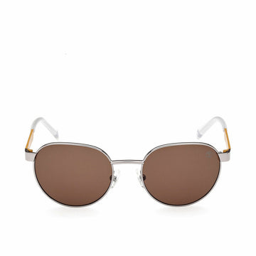 Herrensonnenbrille Timberland TB9330 08E Silberfarben Ø 51 mm