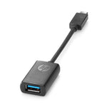 USB Adapter HP N2Z63AA 10 cm Schwarz