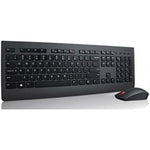 Tastatur mit Drahtloser Maus Lenovo 4X30H56823 Qwerty Spanisch