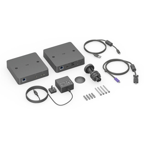 Hub USB Logitech 952-000199 Schwarz