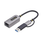 USB-Kabel Startech C21GA-USB-ETHERNET Grau