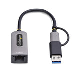 USB-Kabel Startech C21GA-USB-ETHERNET Grau